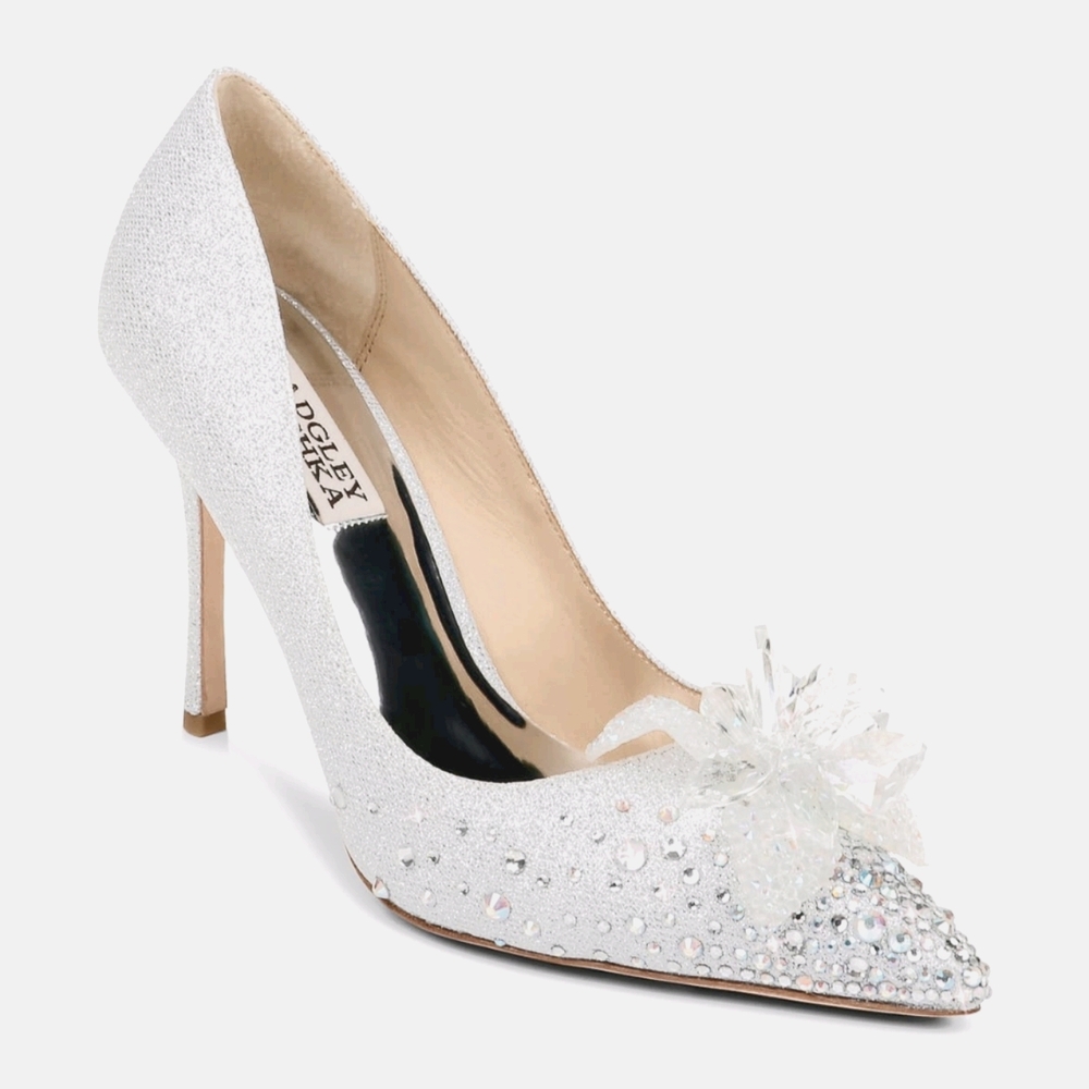 Wedding Halo Pumps Badgley Mishcka Cinderella